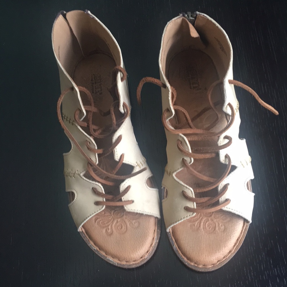 😍😍Born leather sandals boho style ''rare''